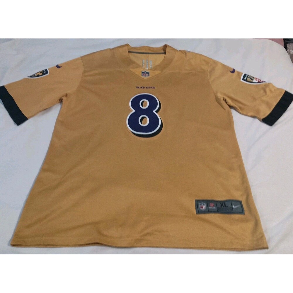 Lamar Jackson #8 Jersey Baltimore Ravens NFL Football Size XL